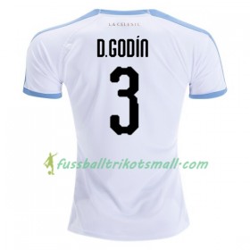 Fußballtrikots Uruguay Diego Godin 3 Copa América 2019 Kurzarm Auswärts-trikot kaufen